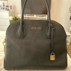 Michael Kors Black Leather Purse